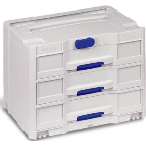 Tanos Sortainer T-Loc SYS-Sort IV / 3 80101820 Gereedschapskist (leeg) ABS kunststof (b x h x d) 396 x 315 x 296 mm