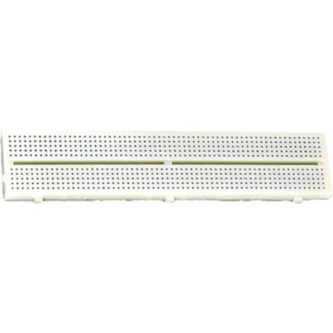 Velleman High-quality breadboard, soldeervrij, 640 contacten, compatibel met Arduino, ABS, grijs