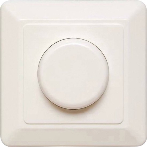 Ehmann T39.07 Dimmer (inbouw) Geschikt voor lampen: LED-lamp, Spaarlamp, Gloeilamp, Halogeenlamp Wit