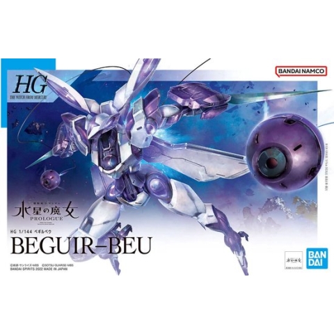 Gundam The Witch From Mercury HG Beguir-Beu 1/144 model kit