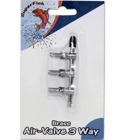 Superfish RVS Luchtkraan 3 Weg Blister