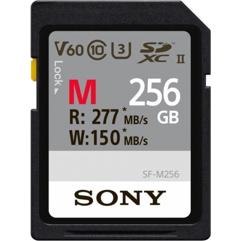 Sony SDXC Professional     256GB Class 10 UHS-II