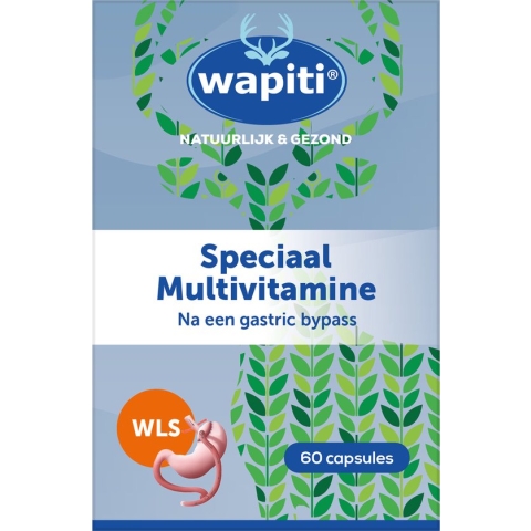 Wapiti Speciaal Multivitamine Na een Gastric Bypass 60 capsules
