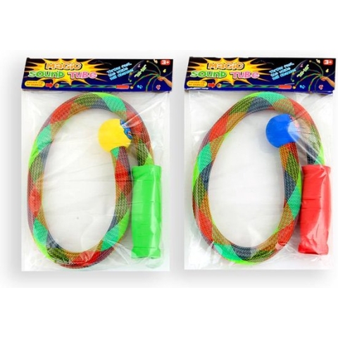 Sound tube geluidstouw 78cm (1 stuk) assorti
