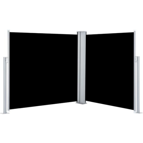 vidaXL-Windscherm-uittrekbaar-120x600-cm-zwart