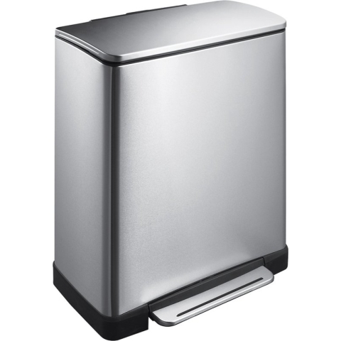 EKO E-Cube Pedaalemmer - 50 l - Mat RVS
