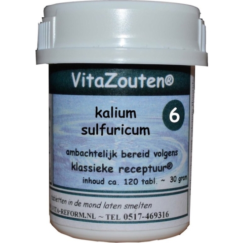 VITAZOUTEN KALIUM SULF 6/6