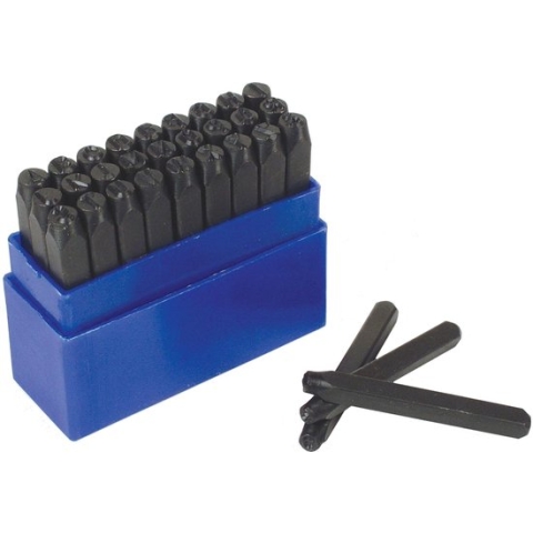 Brüder Mannesmann M 244-06 27-delig Slagletterset Lettergrootte: 6 mm