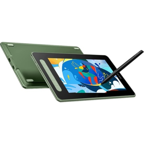 XPPen Artist 10 2nd Gen - Teken Scherm - Tekentablet - 10,1 Inch Volledig Gelamineerd Scherm - 8192 Niveaus X3-chip Stylus - Groen