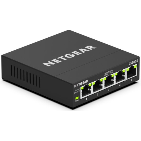 Netgear GS305E - Netwerk Switch - Smart managed - 5 Poorten