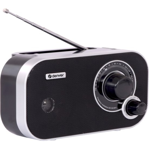 Denver FM Radio Retro - Werkt op batterij of netstroom - Keukenradio - Draagbare Radio - TR51