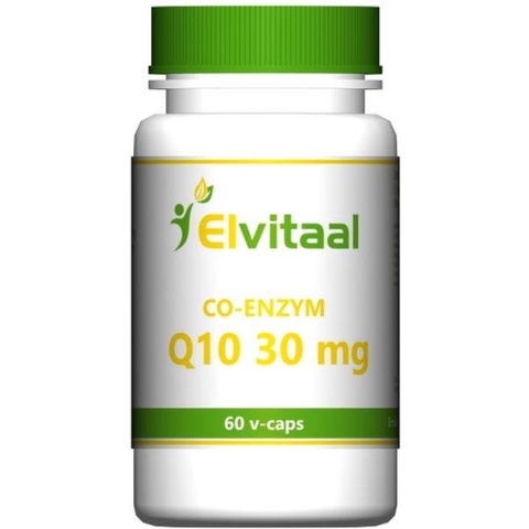 Elvitaal Co-enzym Q10 - 30 mg - 60 Capsules - Voedingssupplement