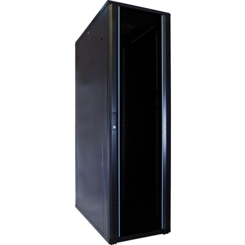 DSIT 42U serverkast / serverbehuizing met glazen deur 600x1200x2000mm (BxDxH) - 19 inch