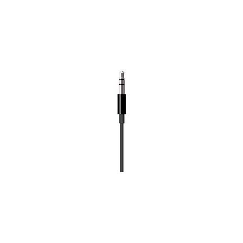 Apple Apple iPad/iPhone/iPod Aansluitkabel [1x Apple dock-stekker Lightning - 1x Jackplug male 3.5 mm] 1.20 m Zwart