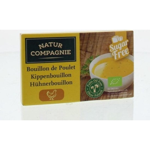 Natur Compagnie Kippenbouillon Bio 8 stuks