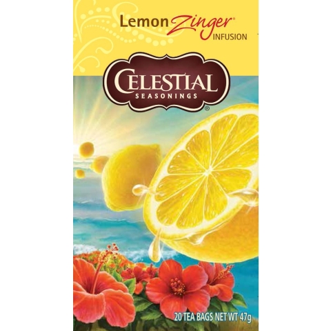 Cellestial Seasonings Lemon Zinger Thee 20 stuks