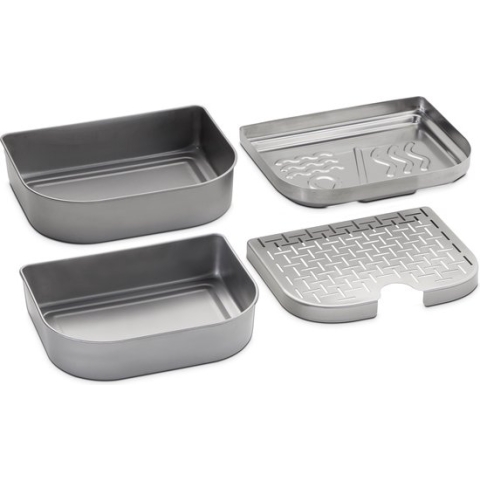 Weber 6614 Lumin Versatility Grill Kit Argento
