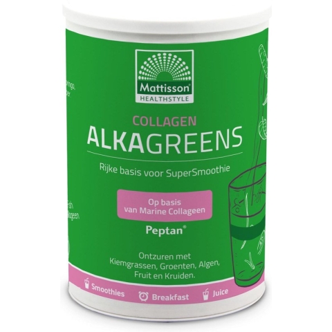 Mattisson - Marine Collageen AlkaGreens poeder - 300 g