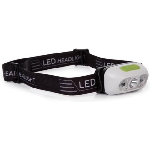 Perel led-hoofdlamp, helder witte led, aan/uit sensor, verschillende lichtmodi, oplaadbaar, USB, ideaal voor outdoor-activiteiten