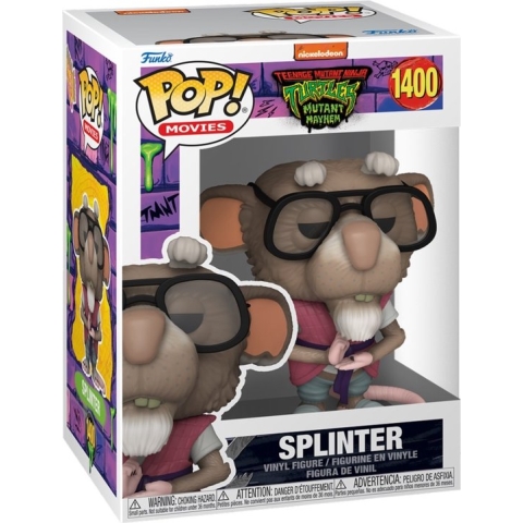 Pop Movies: TMNT Splinter - Funko Pop #1400