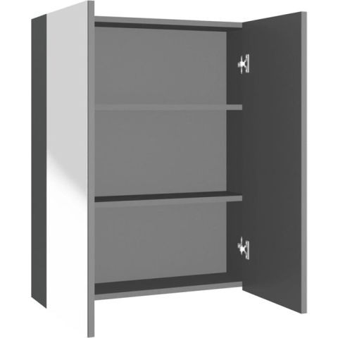 vidaXL-Badkamerkast-met-spiegel-60x15x75-cm-MDF-antracietkleurig