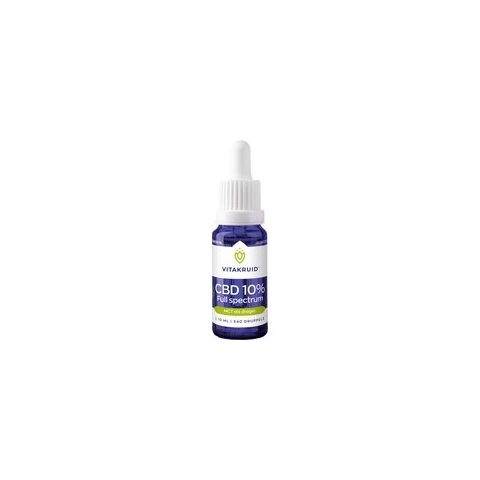 Vitakruid CBD Olie 10% Full Spectrum 10 ml