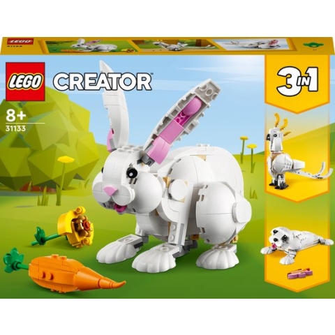 LEGO Creator 3-in-1 Wit Konijn - 31133
