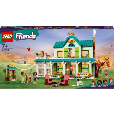 LEGO Friends Autumns huis, Poppenhuis Speelset met Minipoppetjes en Accessoires - 41730