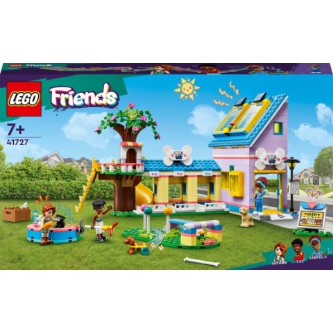 LEGO Friends Honden reddingscentrum, Bouwset met Minipoppetjes van Autumn en Zac - 41727