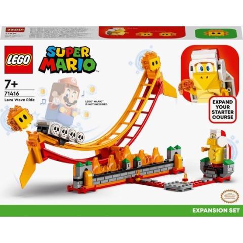 LEGO Super Mario Uitbreidingsset: Rit over lavagolven - 71416