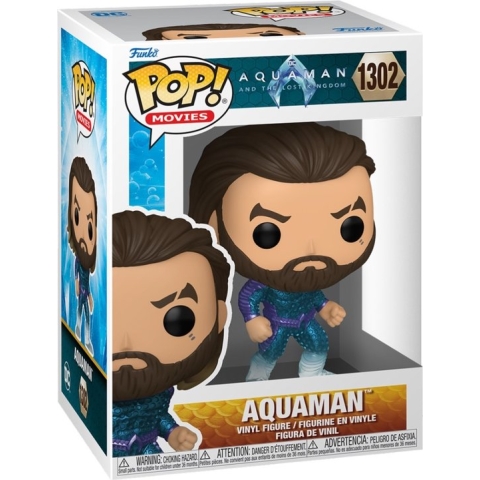 Pop Movies: Aquaman - Atlantis Suit - Funko Pop #1302