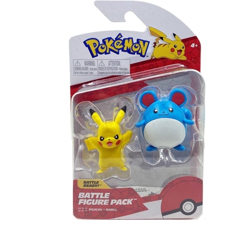 Pokémon - Battle Figure Pack - Pikachu & Marill