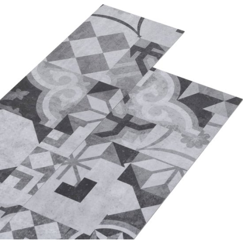 vidaXL-Vloerplanken-niet-zelfklevend-5,26-m²-2-mm-PVC-grijs-patroon