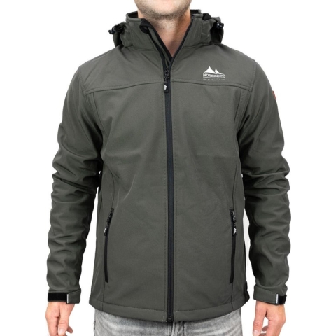 Nordberg Eldgrim Heren Softshell Ms00201-ay - Kleur Groen - Maat XL