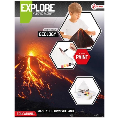 Explore Maak je eigen Vulkaan
