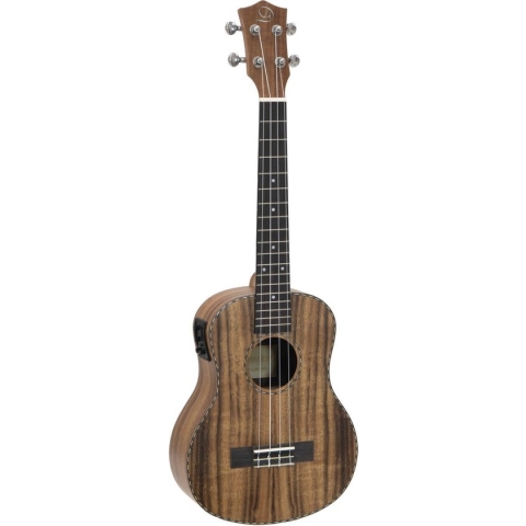 DIMAVERY UK-600 Tenor ukelele muziekinstrument, Acacia