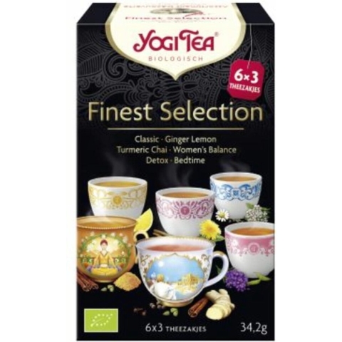 Yogi tea Finest Selection Biologisch 18 stuks