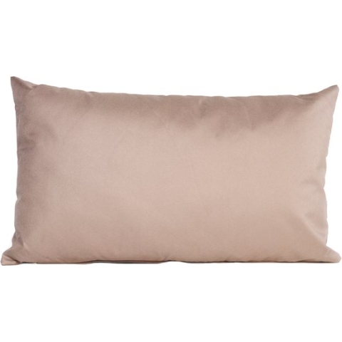 Anna's Collection Kussen - sierkussen voor binnen en buiten - taupe - 30x50 cm - bank kussens