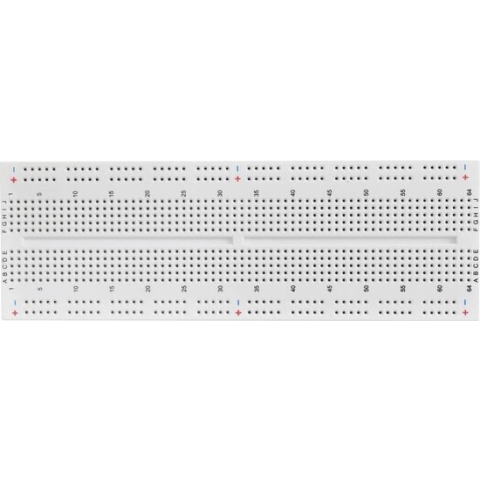 TRU COMPONENTS 0165-40-1-32010 Breadboard Totaal aantal polen 840 (l x b x h) 167.3 x 57.15 x 8.4 mm 1 stuk(s)