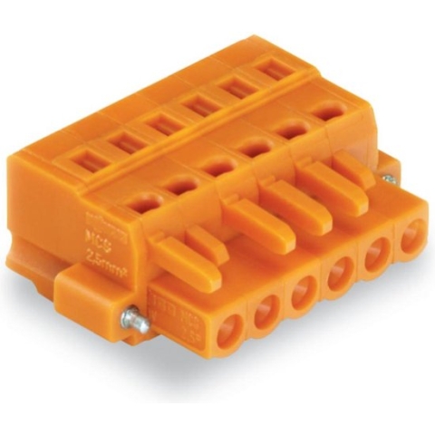 WAGO 231-304/107-000 Female behuizing-kabel 231 Totaal aantal polen: 4 Rastermaat: 5.08 mm 50 stuk(s)