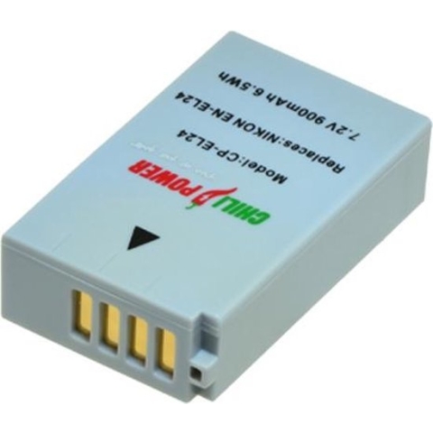 ChiliPower EN-EL24 accu voor Nikon - 900mAh