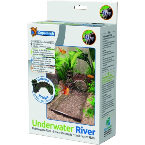 SuperFish Deco Onderwater Rivier 17x24x8cm