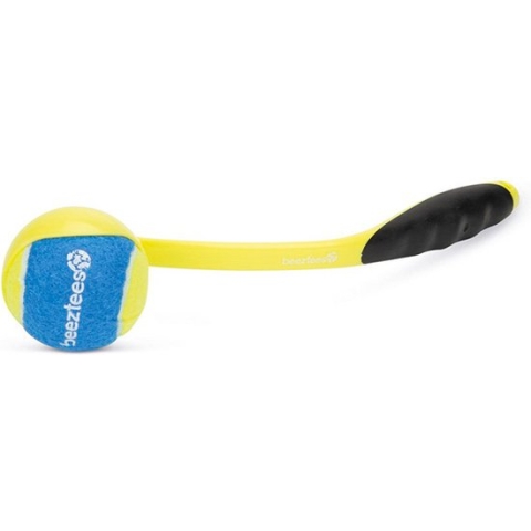Beeztees Fetch Tennis Ball Launcher - Hondenspeelgoed - Geel - 31 cm