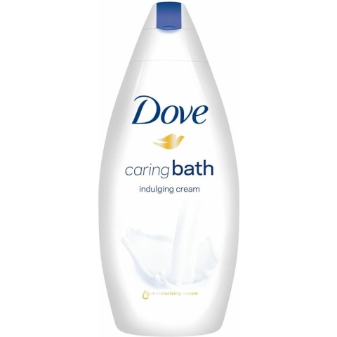 Dove Indulging Cream Verzorgende Badcrème - 750 ml