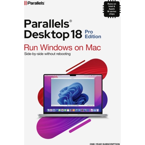 Parallels Desktop 18 Pro Edition - Run Windows op een Mac - 1 jaar - Mac