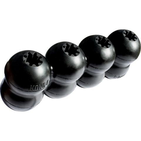 Kong Extreme Goodie Ribbon Zwart - Hondenspeelgoed - M