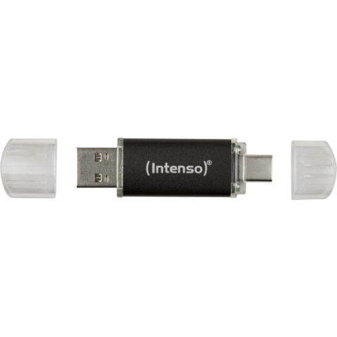 (Intenso) Twist Line USB-stick 128GB - USB-A en USB-C 3.2 Super Speed