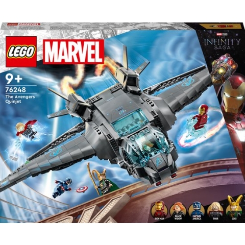 LEGO Marvel De Avengers Quinjet, Infinity Saga Set - 76248
