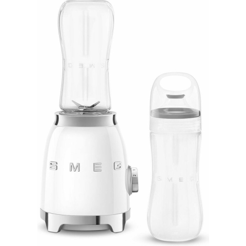 SMEG PBF01WHEU - Personal blender - Wit - 600 ml - 300W - Jaren '50
