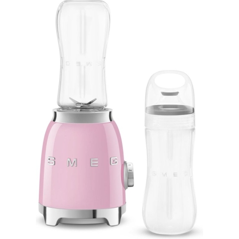 SMEG PBF01PKEU - Personal blender - Roze - 600 ml - 300W - Jaren '50